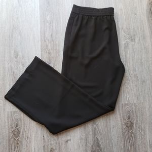 NINE WEST | Wide leg pull-on trousers in black